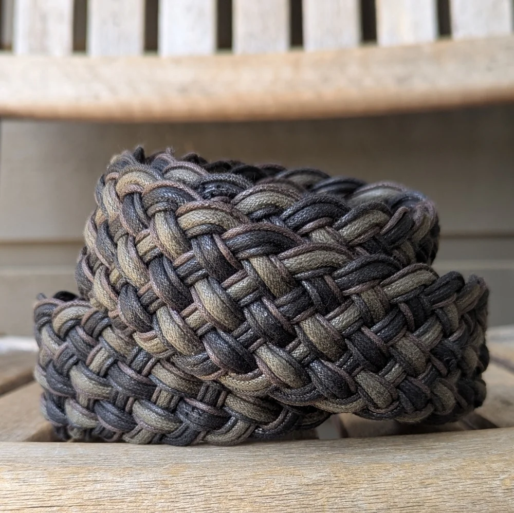 Vintage wide braided
